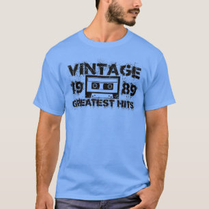 1989 Greatest Hits Vintage Black T-Shirt