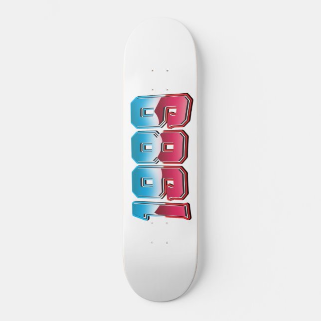 1989 POSTER SKATEBOARD (Front)
