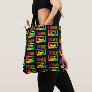 1989 Retro Tote Bag