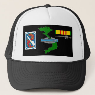 198th Light Brigade Vietnam Veteran Ball Caps