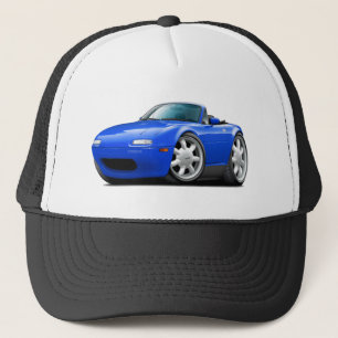 1990-98 Miata Blue Car Trucker Hat