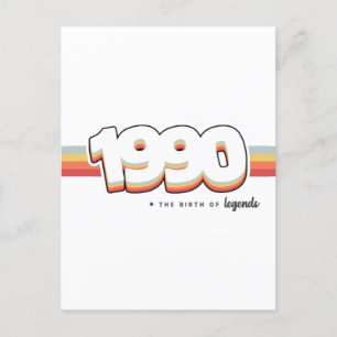 1990 The birth of legends Postcard