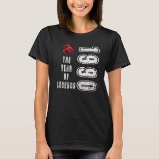 1990 year of birth 1990 Year of Legends birthday   T-Shirt