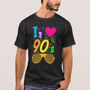 1990's 90s I Heart the Nineties Made In The 90's B T-Shirt