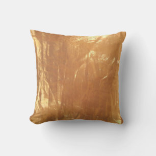 1990's Gold Pattern Cushion