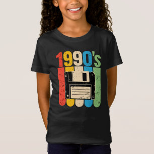 1990s retro floppy disc computer nostalgia T-Shirt