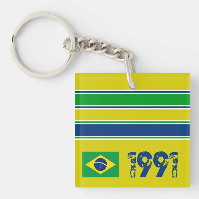 1991 RACING RAIN KEY RING (Front)