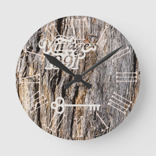 1991 Vintage Acrylic Wall Clock