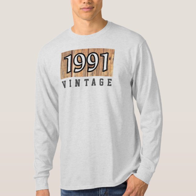 1991 Year of Birth T-Shirt (Front)