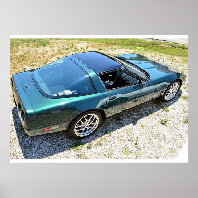 1992 C4 Corvette Poster (Front)