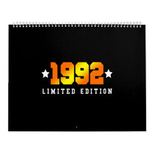 1992 Limited Edition Calendar