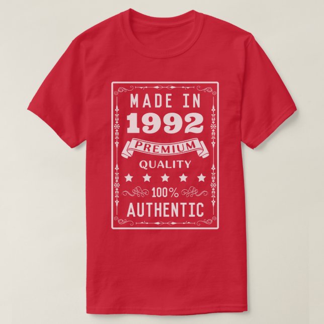 1992 T-Shirt (Design Front)