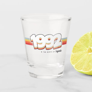 1992 The birth of legends Shot Glass