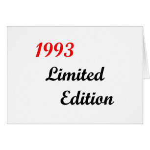 1993 Limited Edition