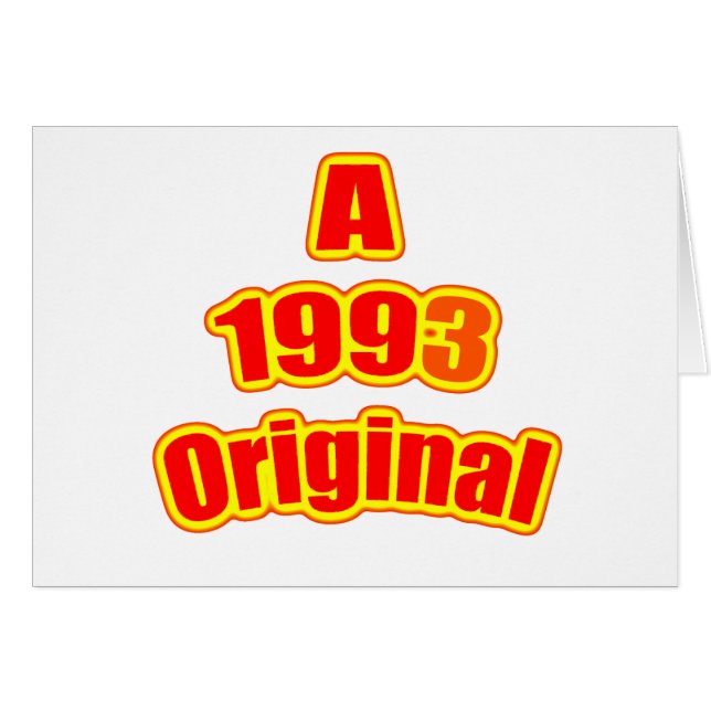 1993 Original Red (Front Horizontal)