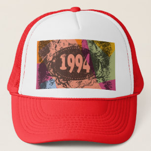 1994 Colourful Pop Art - Hat
