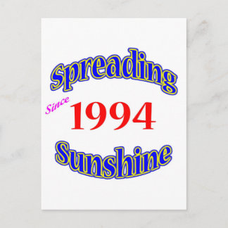 1994 Spreading Sunshine Postcard