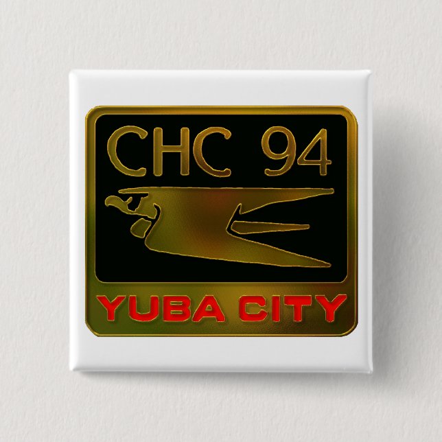 1994 Yuba City 15 Cm Square Badge (Front)