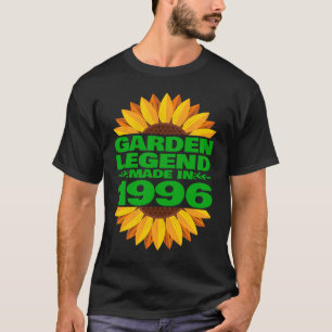 1996 Birthday & Vintage 1996 Garden Legend Made In T-Shirt