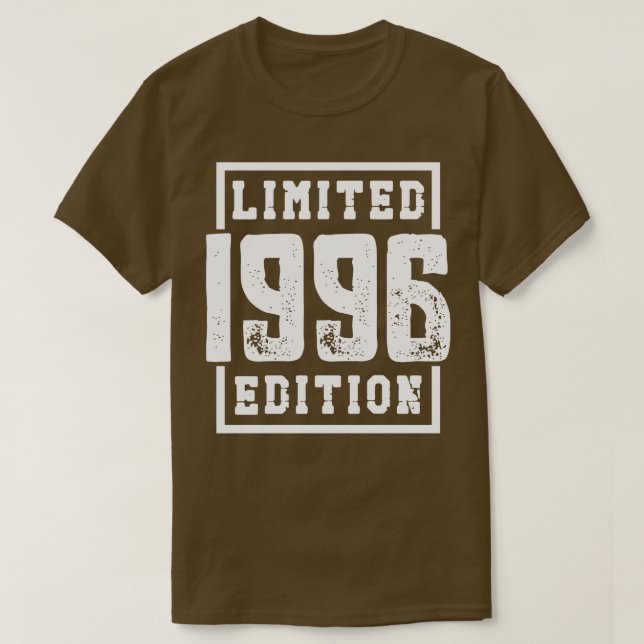 1996 Limited Edition T-Shirt (Design Front)