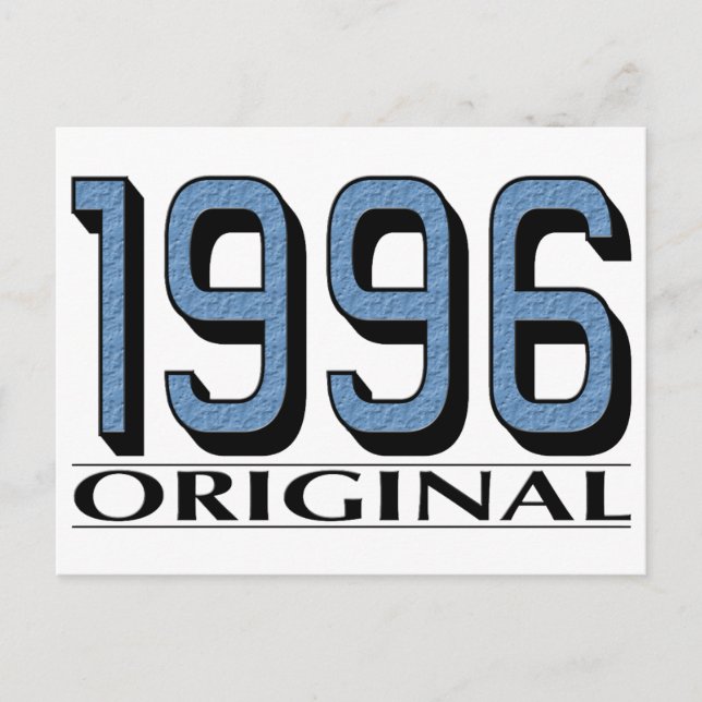 1996 Original Postcard (Front)