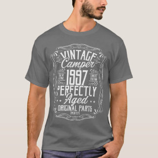 1997 Birthday Idea Camper Scout Camping 1997 funny T-Shirt