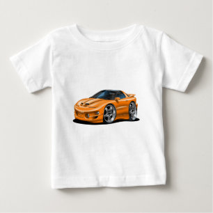 1998-02 Firebird Trans Am Orange Car Baby T-Shirt