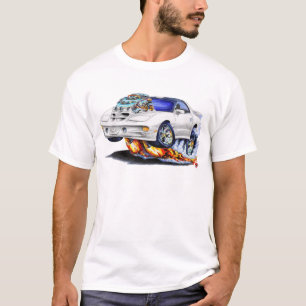 1998-02 Firebird Trans Am White Car T-Shirt
