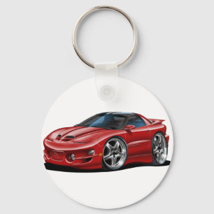 1998-02 Trans Am Maroon Car Key Ring