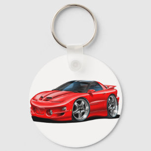 1998-02 Trans Am Red Car Key Ring