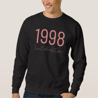 1998 birthday gifts for women born in 1998 limited sweatshirt