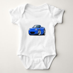 1999-05 Miata Blue Car Baby Bodysuit