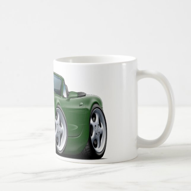 1999-05 Miata Green Car Coffee Mug (Right)