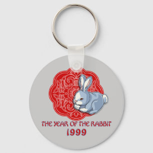 1999 The Year of the Rabbit Gifts Key Ring