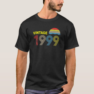 1999 Vintage Shirt I Birthday Gift Tee Retro Style