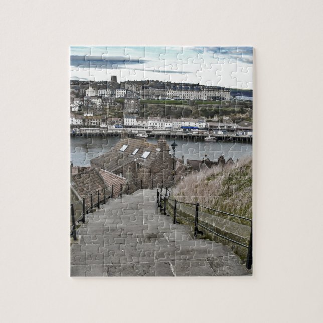 199 Steps Whitby Jigsaw Puzzle (Vertical)