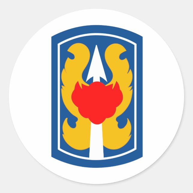 199th Light Infantry Brigade Classic Round Sticker (Front)