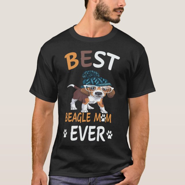 19 Best Beagle Mum Ever Beagle T-Shirt (Front)
