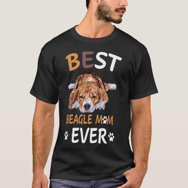 19 Best Beagle Mum Ever T-Shirt (Front)