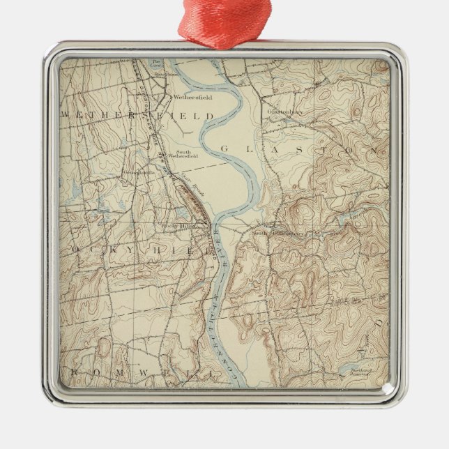 19 Middletown sheet Metal Tree Decoration (Front)