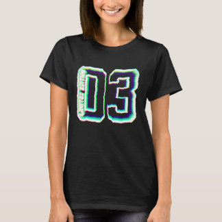 19 Years  2003 College 19th Birthday T-Shirt