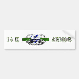 19K 3RD Infantry Division Bumper Sticker