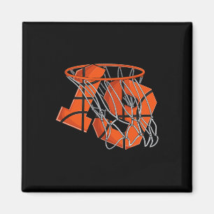 19th Birthday Basketball Men Magnet