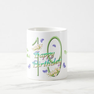 19th Birthday Butterfly Dance Mug