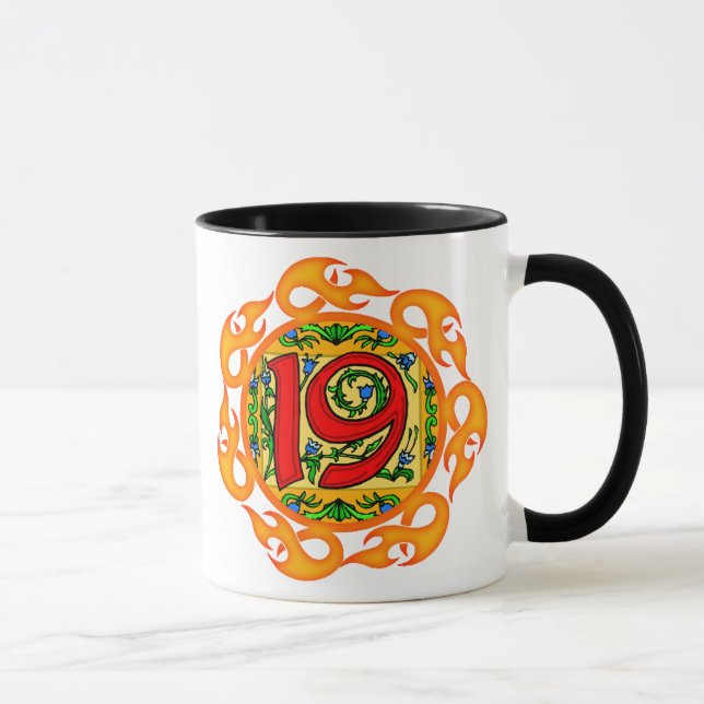 19th Birthday Gifts Mug (Right)