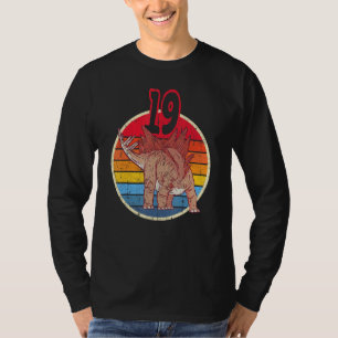 19th Birthday I Stegosaurus Stenops I Family Match T-Shirt