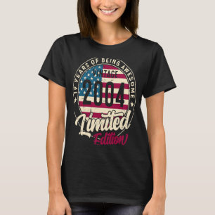 19th Birthday Vintage 2004 Bday Group 19 Years Old T-Shirt