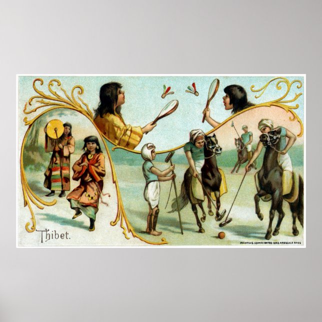 19th C. Tibet Poster (Front)