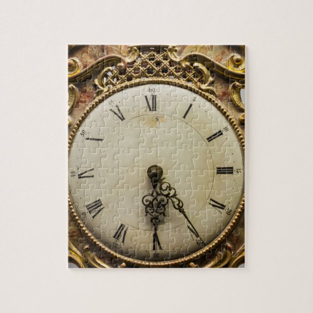 19th century clock face, Germany Jigsaw Puzzle (Vertical)