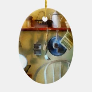 19th Century Farm Kitchen Ceramic Tree Decoration